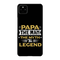 Papa the legend Printed Slim Cases and Cover for Pixel 4A
