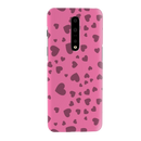 Pink Hearts Printed Slim Cases and Cover for OnePlus 7 Pro
