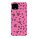 Pink Hearts Printed Slim Cases and Cover for Pixel 4 XL
