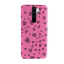 Pink Hearts Printed Slim Cases and Cover for Redmi Note 8 Pro