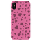 Pink Hearts Printed Slim Cases and Cover for iPhone XS