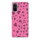 Pink Hearts Printed Slim Cases and Cover for Galaxy S20