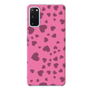 Pink Hearts Printed Slim Cases and Cover for Galaxy S20 Plus