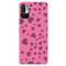 Pink Hearts Printed Slim Cases and Cover for Redmi Note 10T