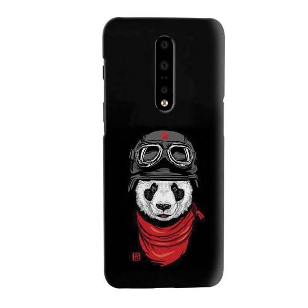 Rider Panda Printed Slim Cases and Cover for OnePlus 7 Pro