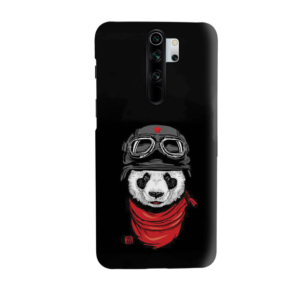Rider Panda Printed Slim Cases and Cover for Redmi Note 8 Pro