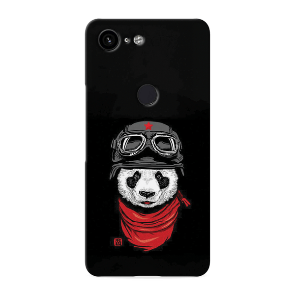Rider Panda Printed Slim Cases and Cover for Pixel 3