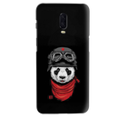 Rider Panda Printed Slim Cases and Cover for OnePlus 6T
