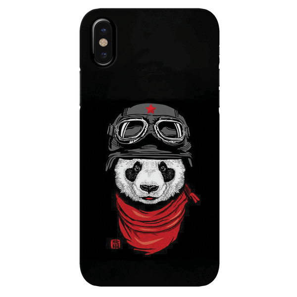 Rider Panda Printed Slim Cases and Cover for iPhone XS