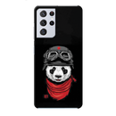 Rider Panda Printed Slim Cases and Cover for Galaxy S21 Ultra