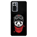 Rider Panda Printed Slim Cases and Cover for Redmi Note 10 Pro