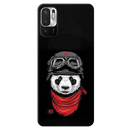 Rider Panda Printed Slim Cases and Cover for Redmi Note 10T