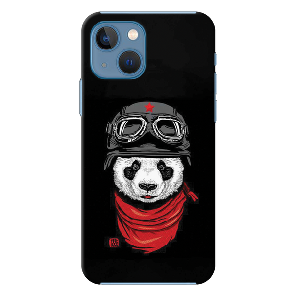 Rider Panda Printed Slim Cases and Cover for iPhone 13 Mini