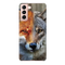 Wolf Printed Slim Cases and Cover for Galaxy S21