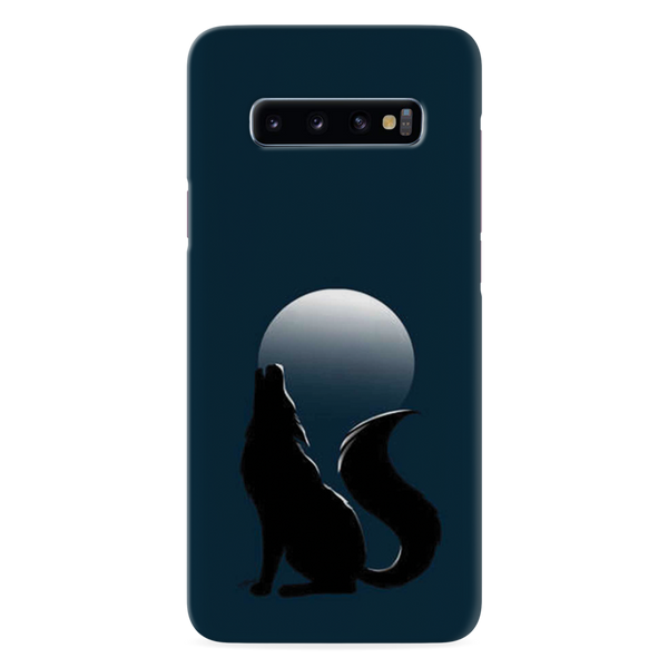 Wolf howling Printed Slim Cases and Cover for Galaxy S10 Plus