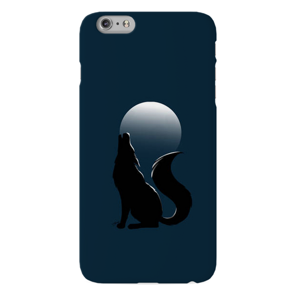 Wolf howling Printed Slim Cases and Cover for iPhone 6 Plus