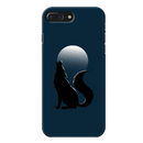 Wolf howling Printed Slim Cases and Cover for iPhone 7 Plus