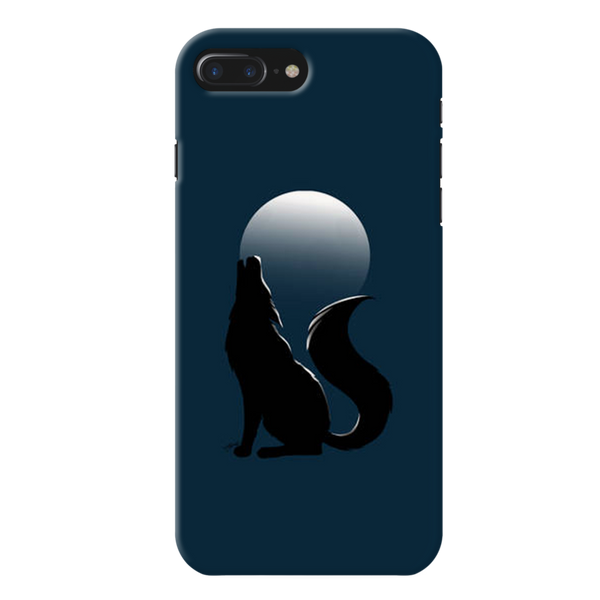 Wolf howling Printed Slim Cases and Cover for iPhone 7 Plus