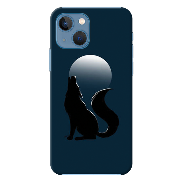 Wolf howling Printed Slim Cases and Cover for iPhone 13 Mini