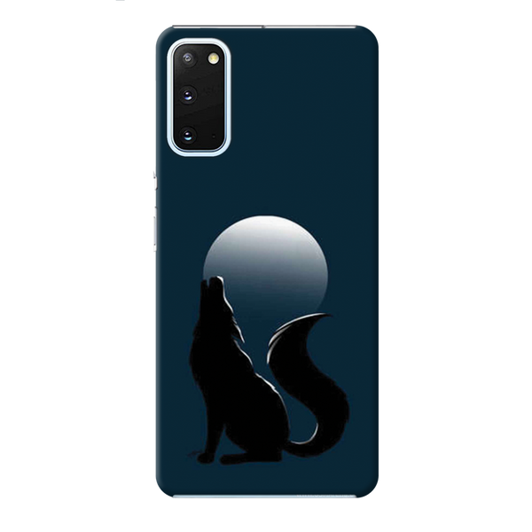 Wolf howling Printed Slim Cases and Cover for Galaxy S20 Plus