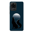 Wolf howling Printed Slim Cases and Cover for Galaxy S20 Ultra