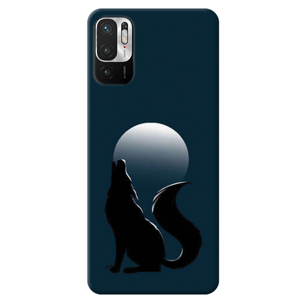 Wolf howling Printed Slim Cases and Cover for Redmi Note 10T