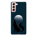 Wolf howling Printed Slim Cases and Cover for Galaxy S21 Plus