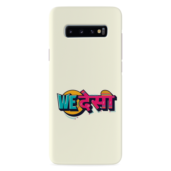 We desi Printed Slim Cases and Cover for Galaxy S10 Plus