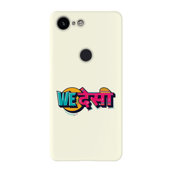 We desi Printed Slim Cases and Cover for Pixel 3 XL