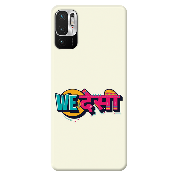 We desi Printed Slim Cases and Cover for Redmi Note 10T