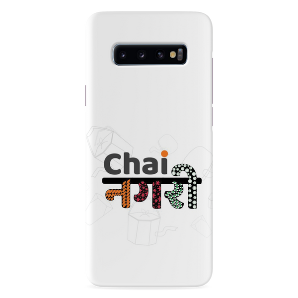 Chai Nagri Printed Slim Cases and Cover for Galaxy S10 Plus