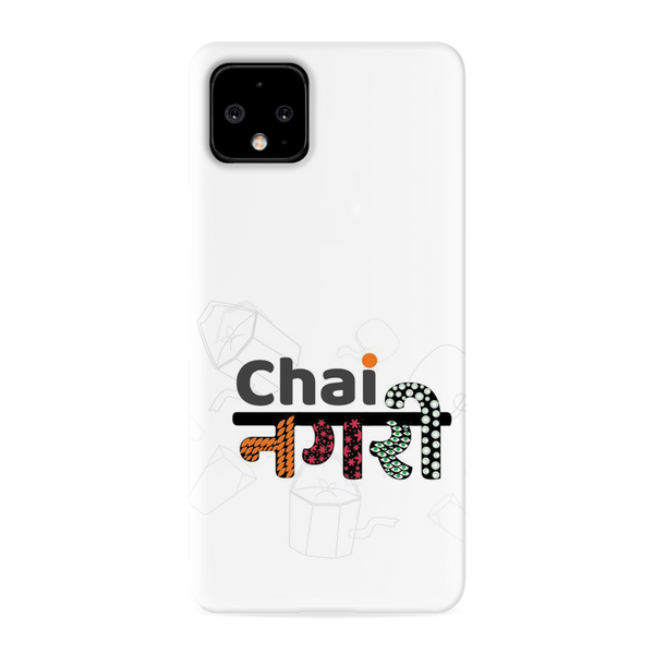 Chai Nagri Printed Slim Cases and Cover for Pixel 4 XL