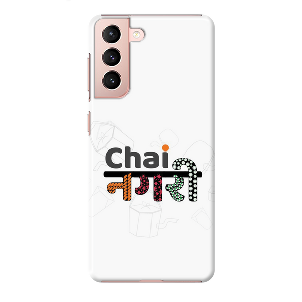 Chai Nagri Printed Slim Cases and Cover for Galaxy S21