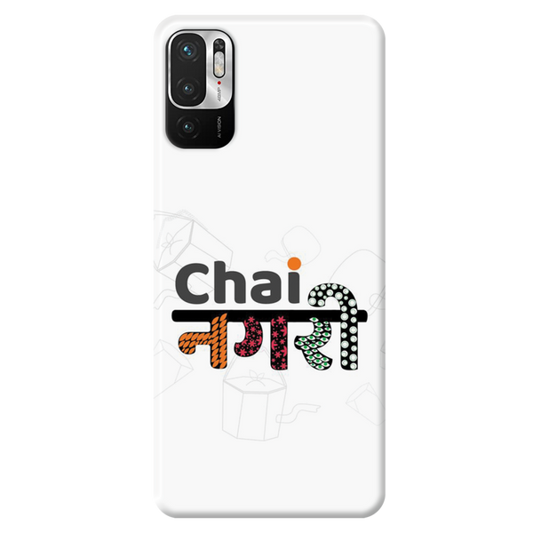 Chai Nagri Printed Slim Cases and Cover for Redmi Note 10T