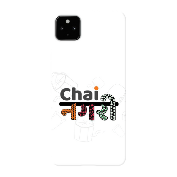 Chai Nagri Printed Slim Cases and Cover for Pixel 4A