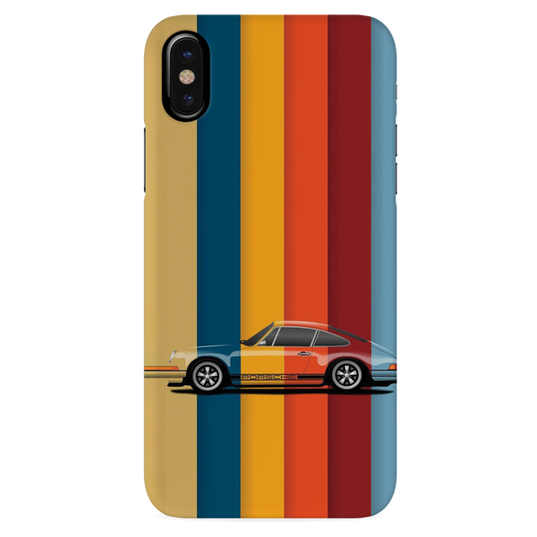 Vintage car Printed Slim Cases and Cover for iPhone XS