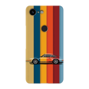 Vintage car Printed Slim Cases and Cover for Pixel 3
