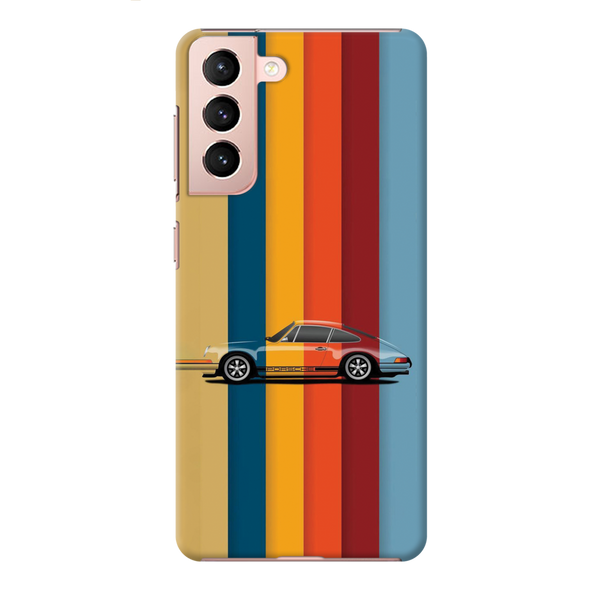 Vintage car Printed Slim Cases and Cover for Galaxy S21