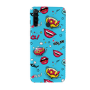 Kiss me Printed Slim Cases and Cover for Redmi Note 8