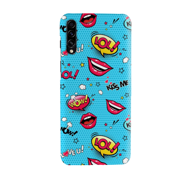 Kiss me Printed Slim Cases and Cover for Galaxy A30S