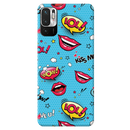 Kiss me Printed Slim Cases and Cover for Redmi Note 10T