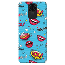 Kiss me Printed Slim Cases and Cover for Redmi Note 9