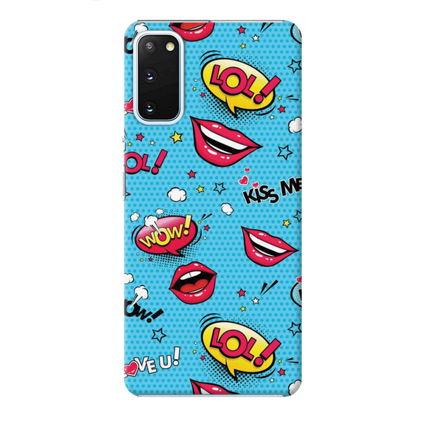 Kiss me Printed Slim Cases and Cover for Galaxy S20 Plus