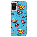 Kiss me Printed Slim Cases and Cover for Redmi Note 10