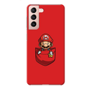 Mario Printed Slim Cases and Cover for Galaxy S21