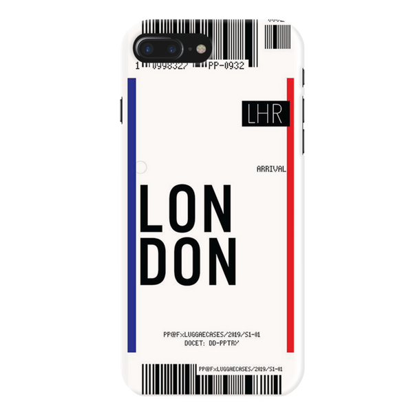 London Ticket Printed Slim Cases and Cover for iPhone 7 Plus