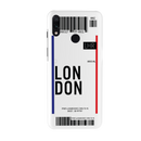 London Ticket Printed Slim Cases and Cover for Redmi Note 7 Pro