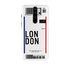 London Ticket Printed Slim Cases and Cover for Redmi Note 8 Pro