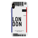 London Ticket Printed Slim Cases and Cover for iPhone XS Max