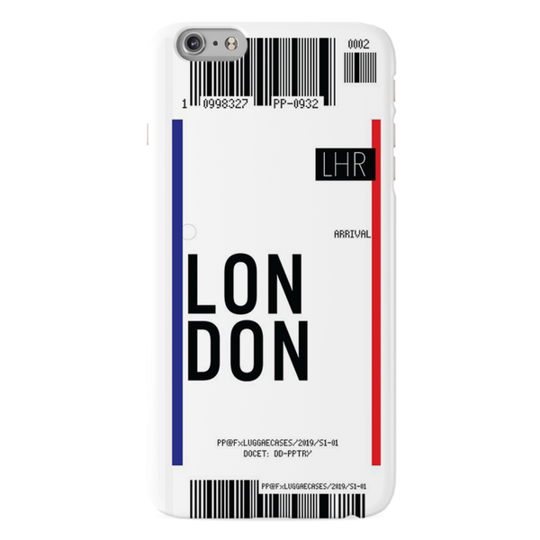 London Ticket Printed Slim Cases and Cover for iPhone 6 Plus